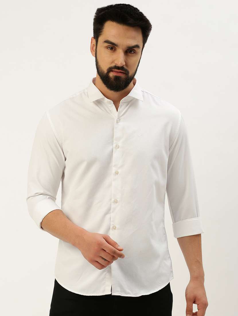 mens solid casual shirt