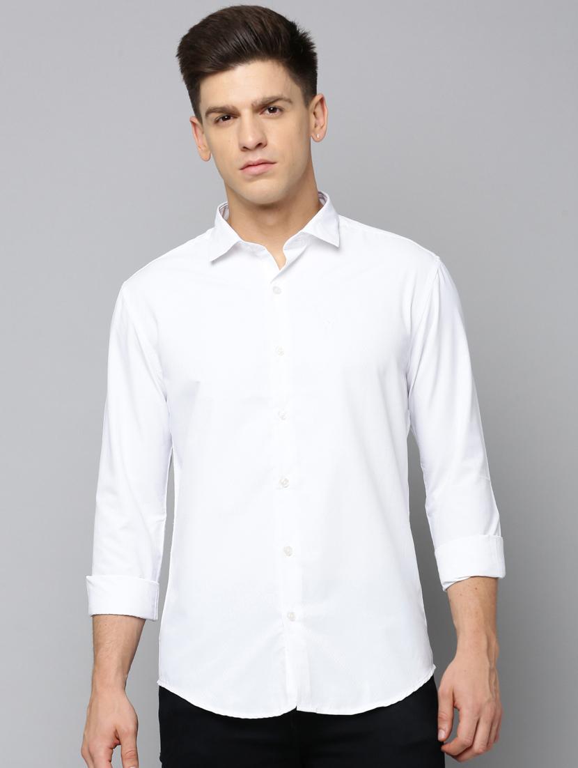 mens solid casual shirt - 19855950 - Zoom Image - 0
