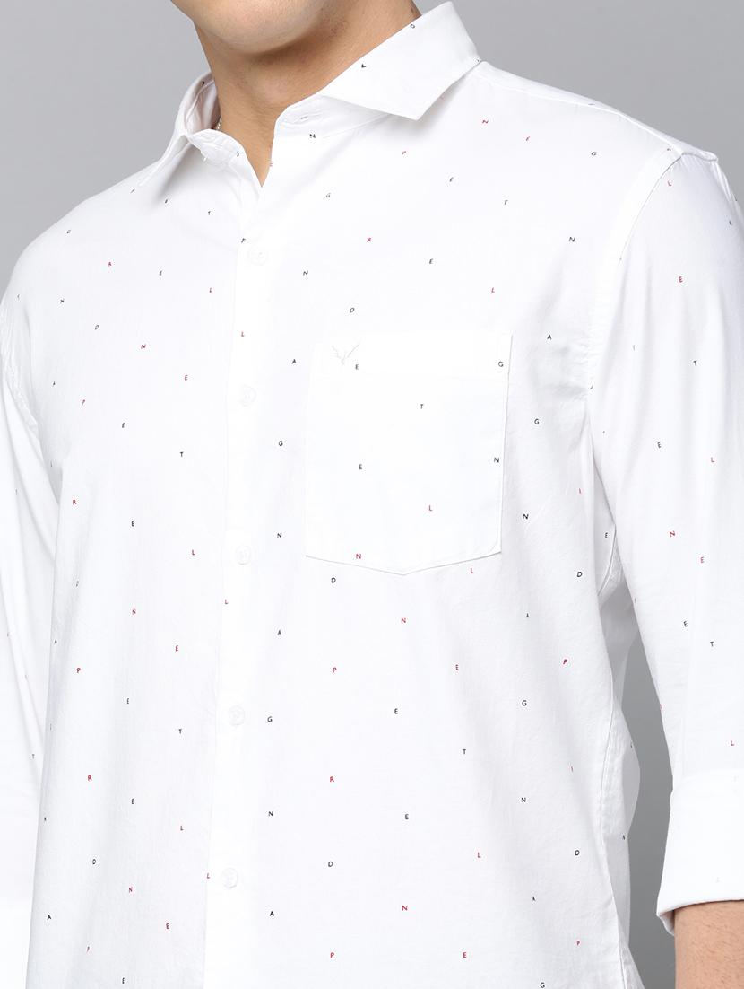 white cotton casual shirt - 19855998 - Standard Image - 5