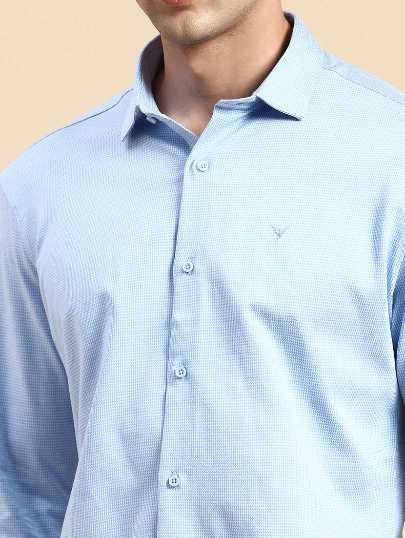 mens self design casual shirt - 19856021 -  Standard Image - 5