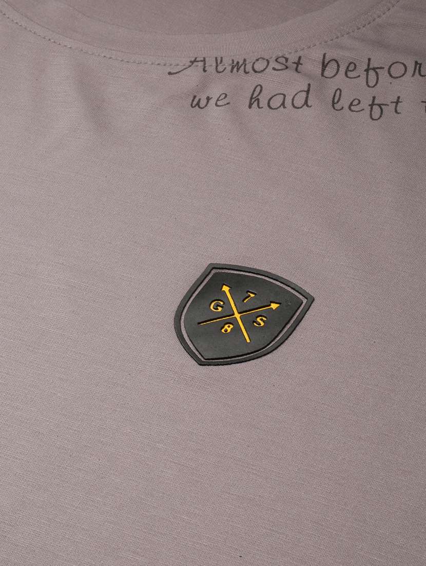 men front print short sleeve t-shirt - 19856109 -  Standard Image - 5