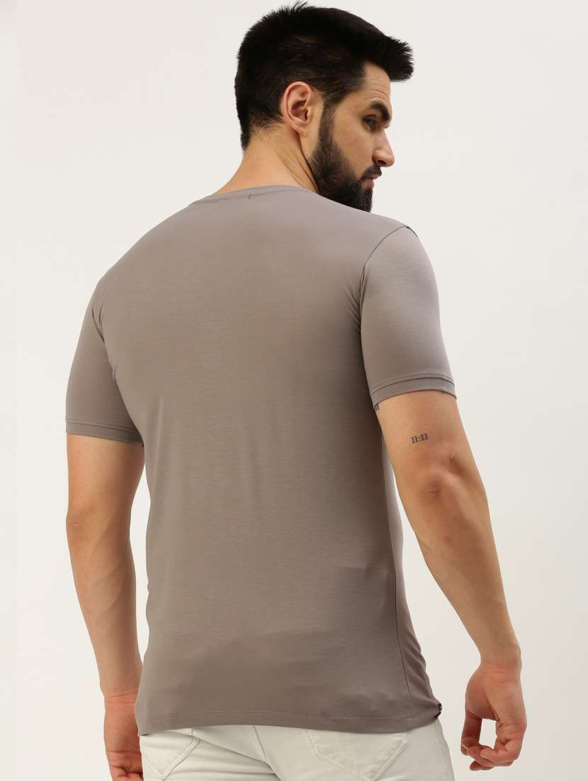 round neck printed cotton t-shirt - 19856148 -  Standard Image - 3
