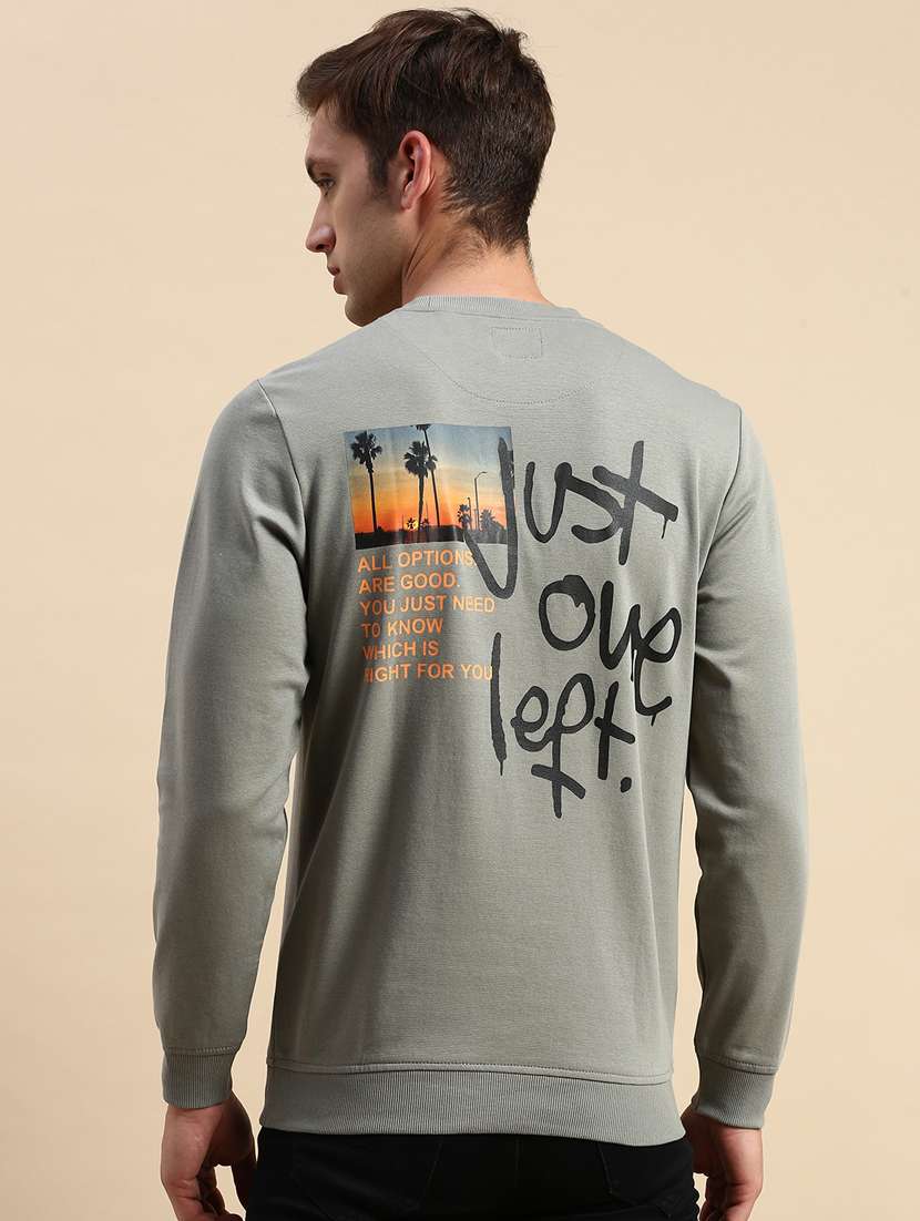 men long sleeves front & back print sweatshirt - 19856205 -  Standard Image - 3