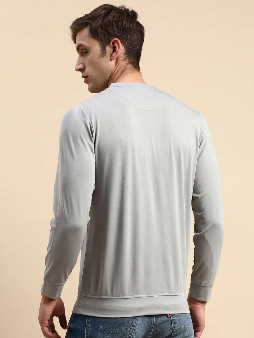 mens front print sweatshirt - 19856207 -  Standard Image - 3