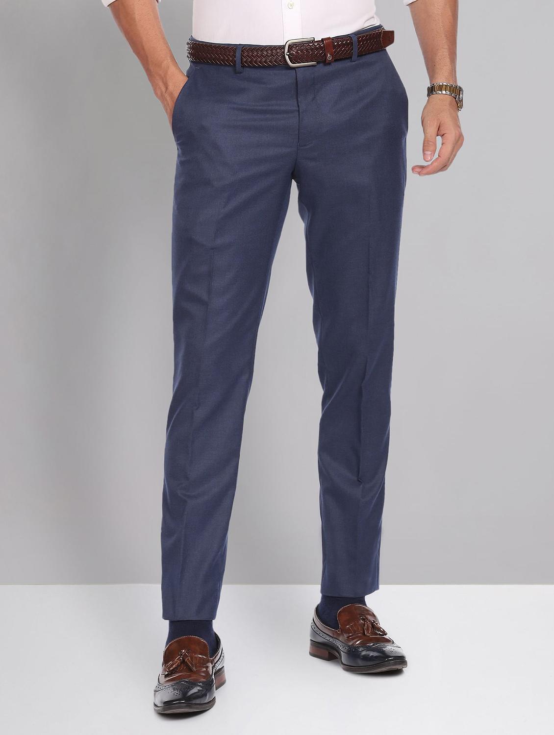 mid rise solid formal trouser - 19856234 - Zoom Image - 0