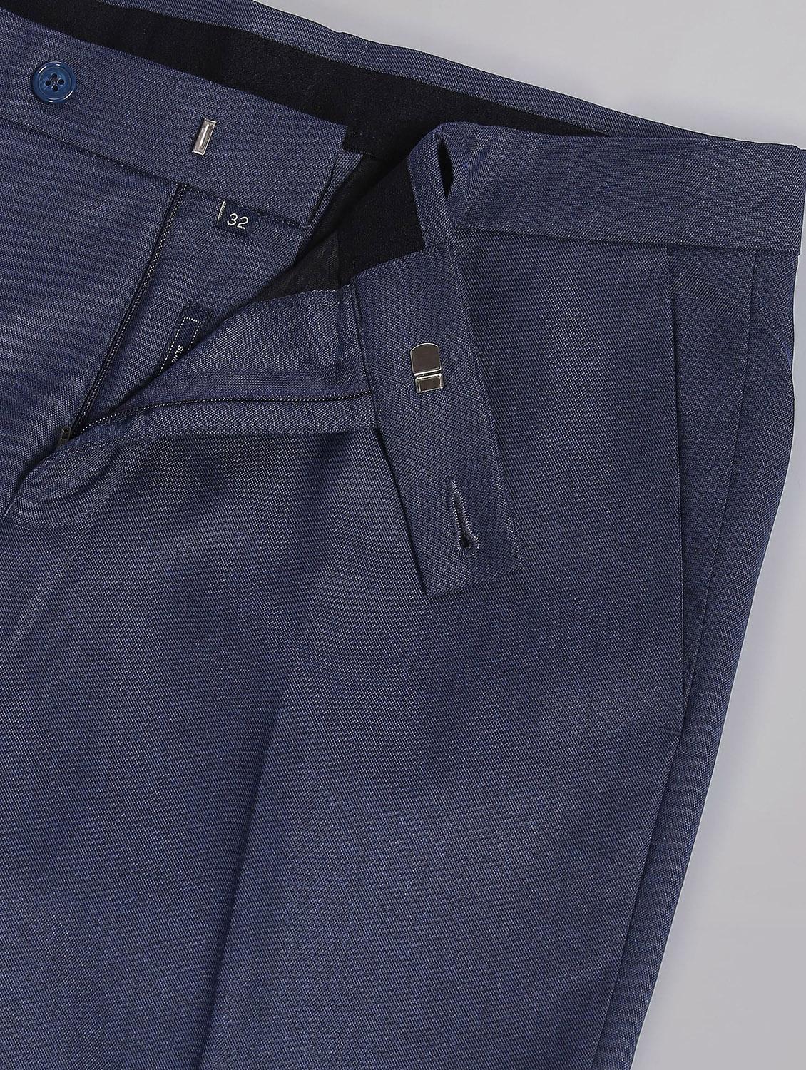 mid rise solid formal trouser - 19856234 - Standard Image - 5