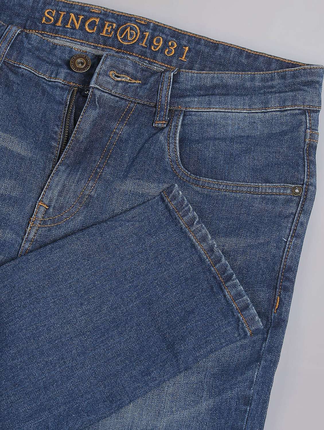 mens slim fit plain jeans - 19856243 -  Standard Image - 5