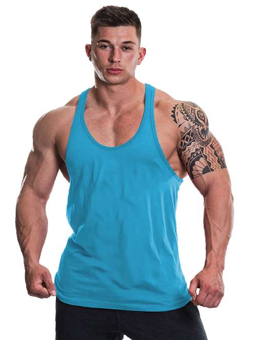 men scoop neck solid vest - 19858973 -  Standard Image - 0