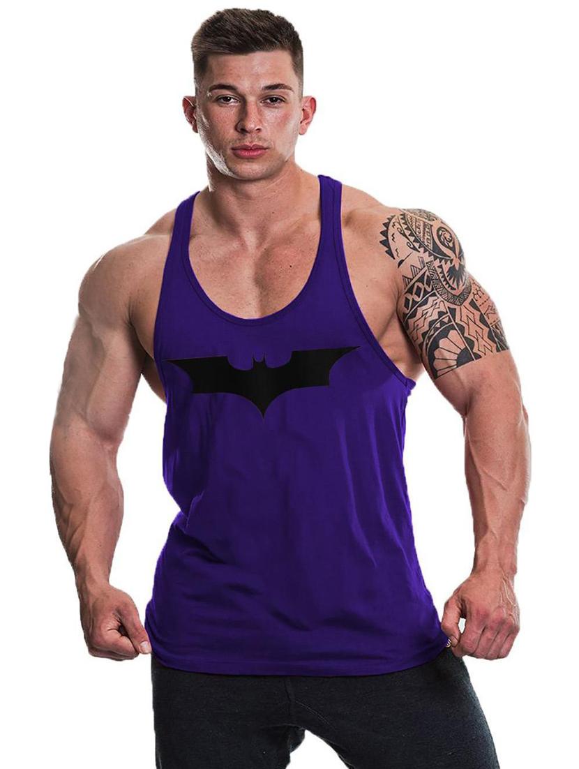 dark blue cotton blend vest - 19859097 - Zoom Image - 0