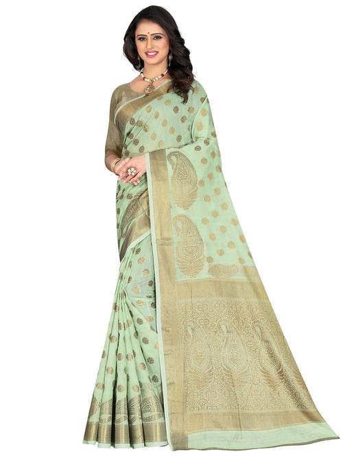 women's banarasi saree with blouse - 19861806 - Standard Image - 0