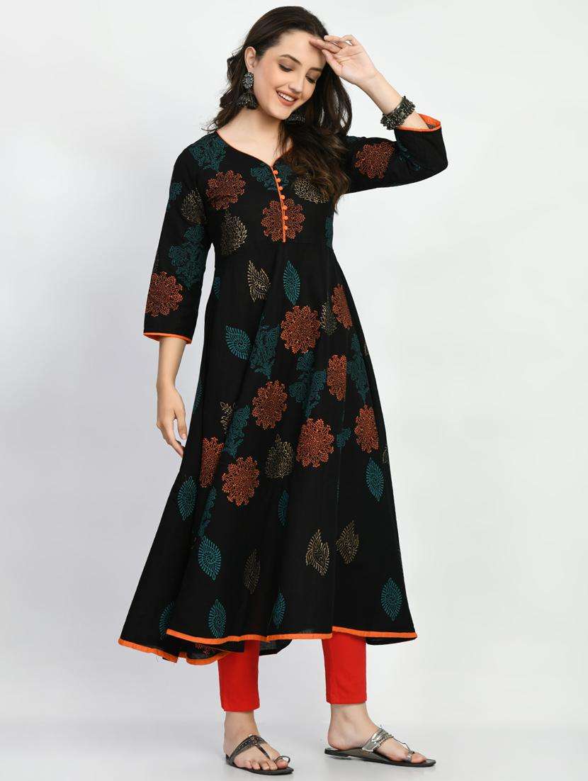 women's flared kurta - 19865837 -  Standard Image - 3