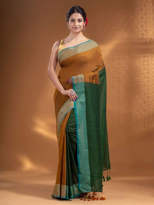 self design woven saree with blouse - 19866362 -  Standard Image - 0