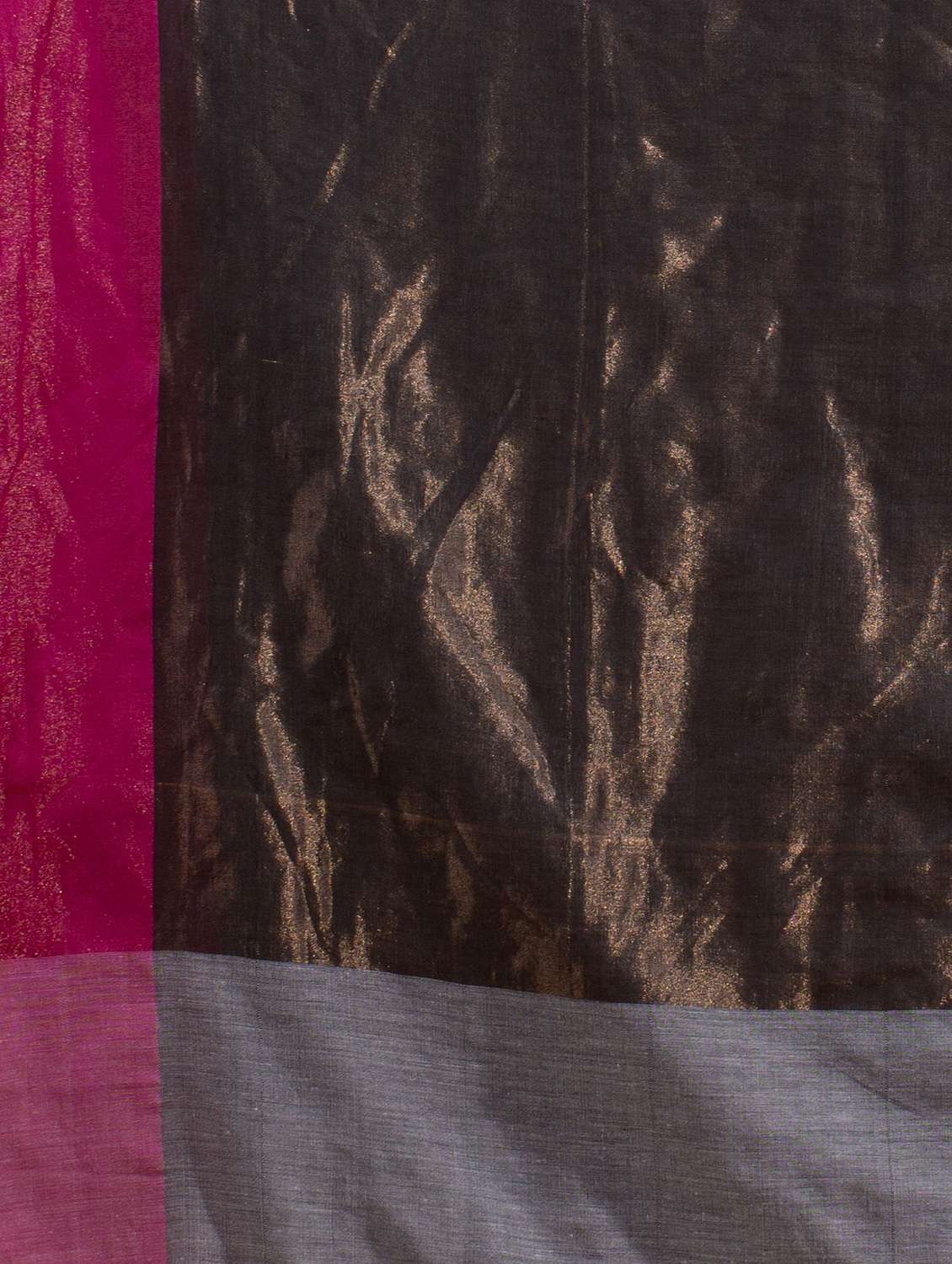 women's bordered grey colored saree with blouse - 19866464 - Standard Image - 3