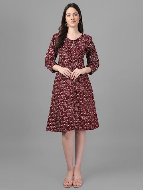 women's floral dress - 19867574 - Standard Image - 0