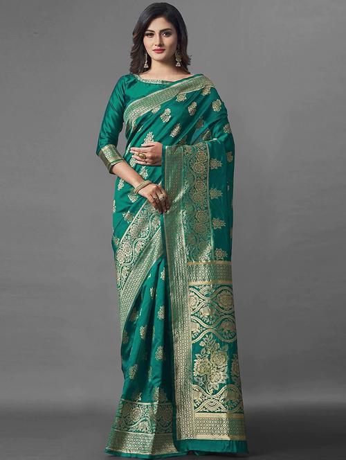 women's banarasi saree - 19868192 -  Standard Image - 0