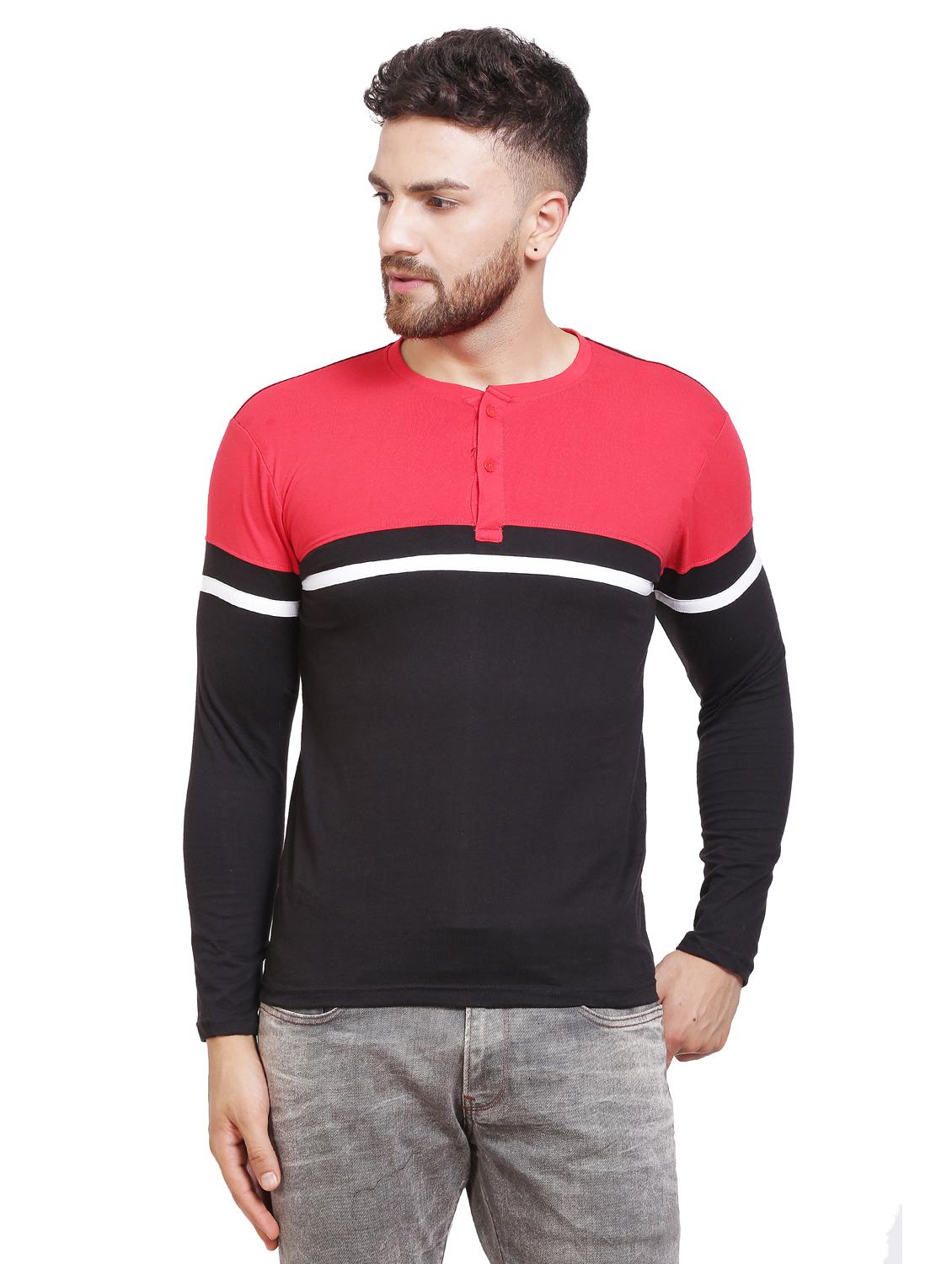 color blocked regular t-shirt - 19868809 - Zoom Image - 0