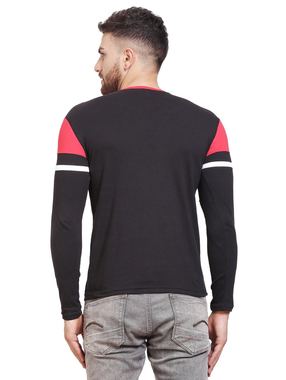 color blocked regular t-shirt - 19868809 - Standard Image - 3