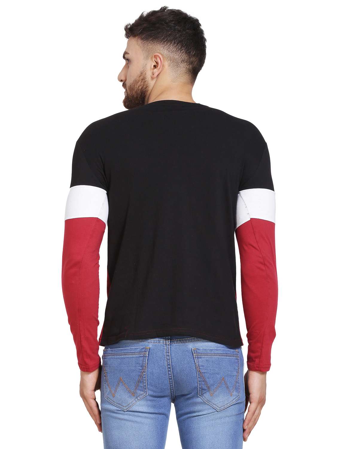 men printed long sleeves t-shirt - 19868815 -  Standard Image - 3