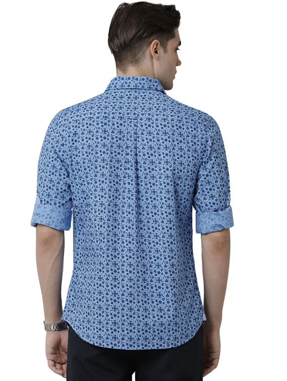 mens printed casual shirt - 19871202 - Standard Image - 3
