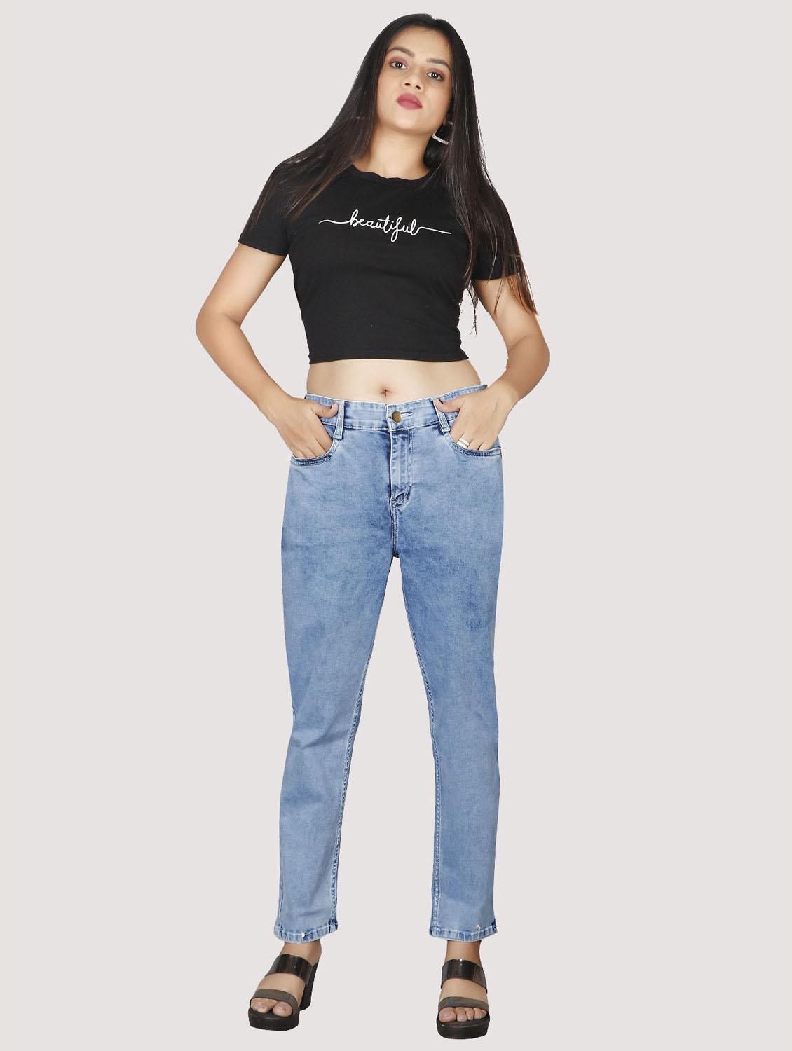 blue skinny denim jeans - 19871818 - Standard Image - 3
