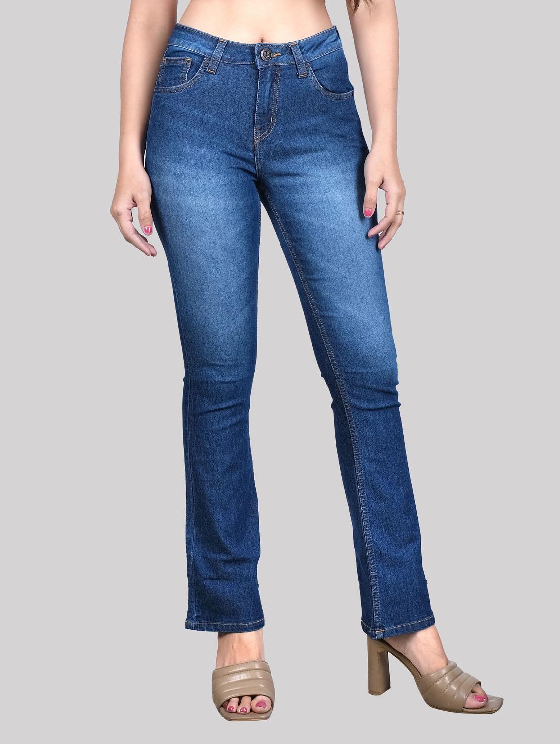blue bootcut jeans - 19871829 - Zoom Image - 0