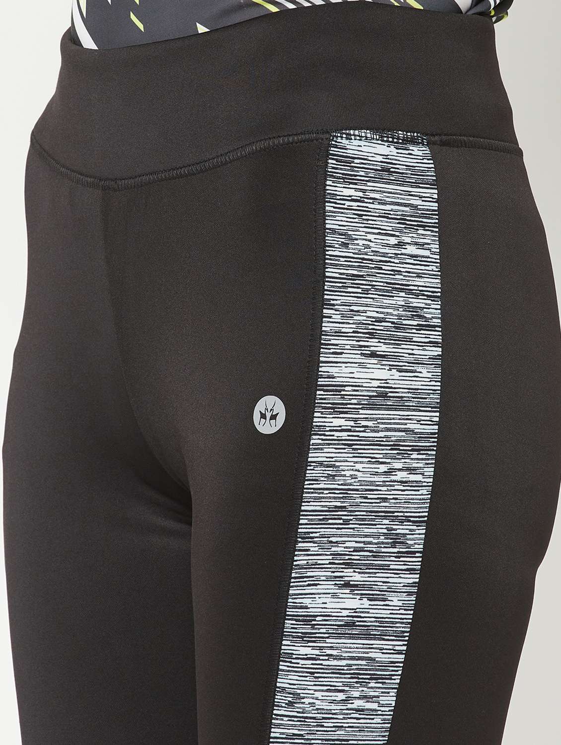 mid rise solid polyester capri - 19872144 -  Standard Image - 5