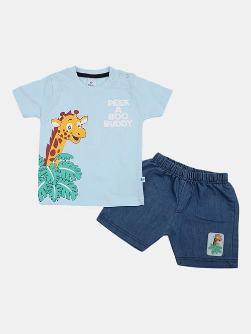 boys graphic print shorts set - 19872541 -  Standard Image - 0