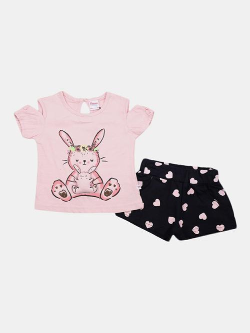 girls printed shorts set - 19873102 -  Standard Image - 0