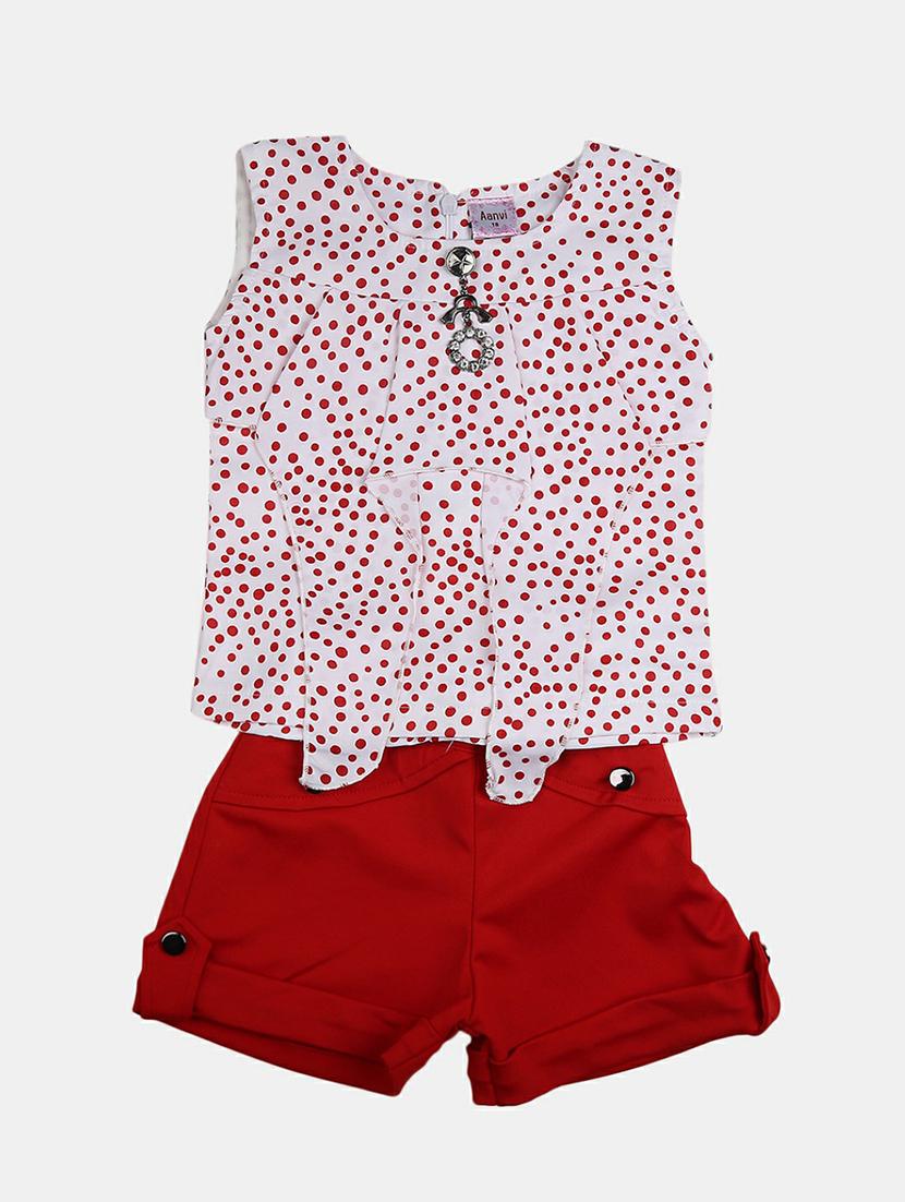 girls printed shorts set - 19873110 -  Zoom Image - 0