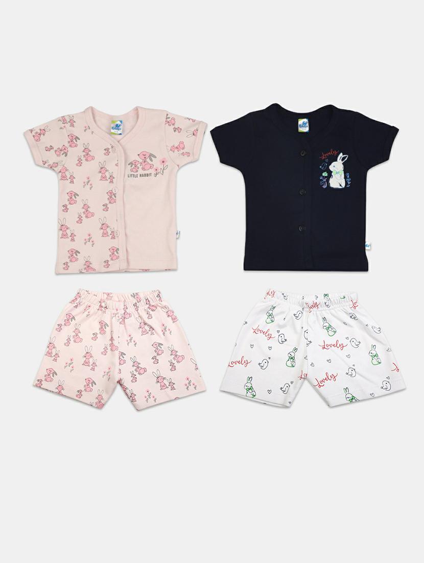 set of 2 printed shorts set - 19873151 - Zoom Image - 0