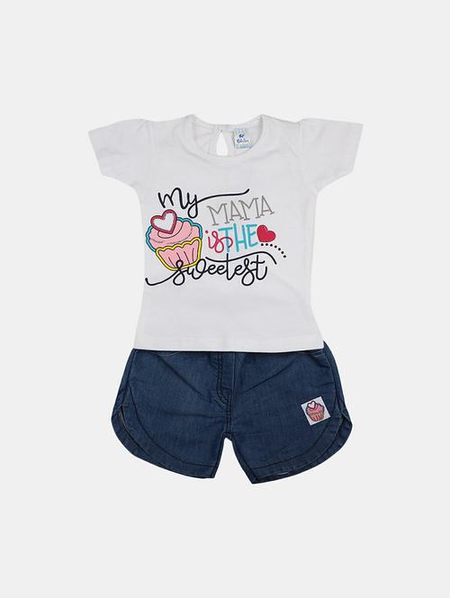 girls printed shorts set - 19873165 -  Standard Image - 0