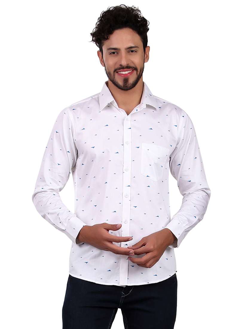 mens printed casual shirt - 19874658 -  Zoom Image - 0