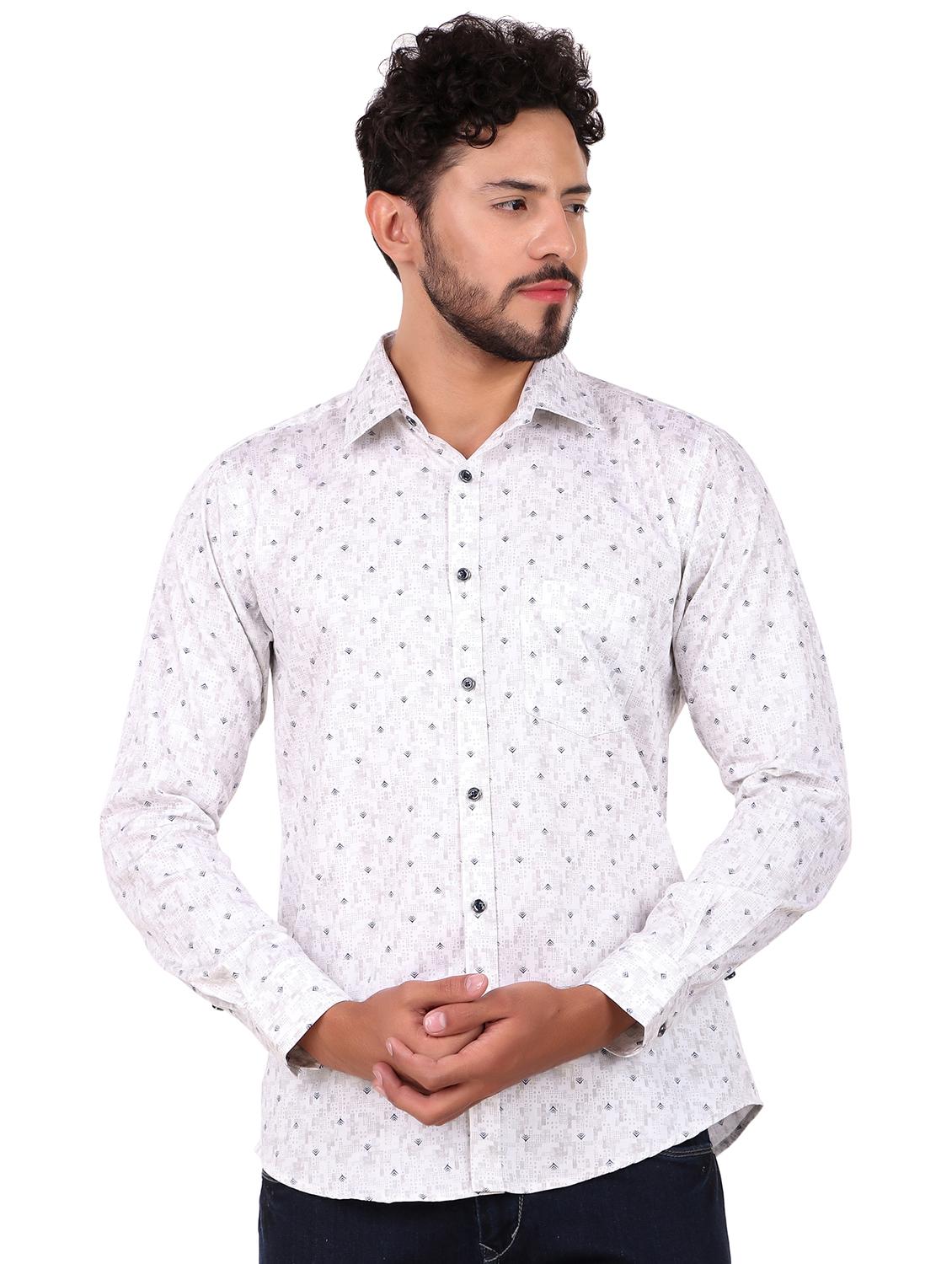 mens printed casual shirt - 19874661 - Zoom Image - 0