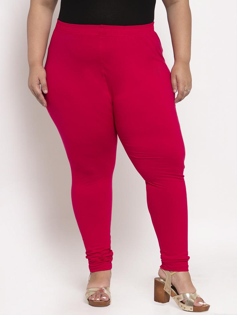 pink cotton leggings - 19874860 -  Zoom Image - 0