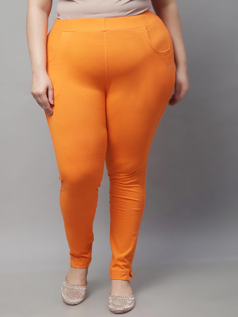 orange cotton leggings - 19874872 - Zoom Image - 0