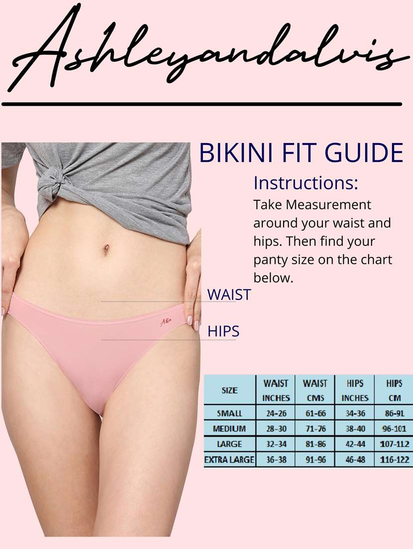 bikini bamboo micro modal, antibacterial, premium women panty - 19874891 -  Standard Image - 5