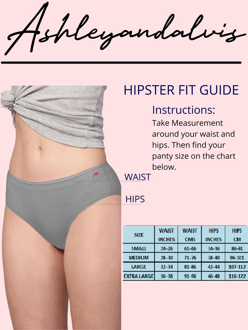 hipster premium women panty, antibacterial, 3x moisture wicking - 19874897 - Standard Image - 5