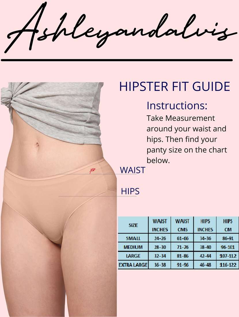 Hipster Premium Women Panty, Antibacterial, 3x Moisture Wicking - 19874914 -  Standard Image - 5