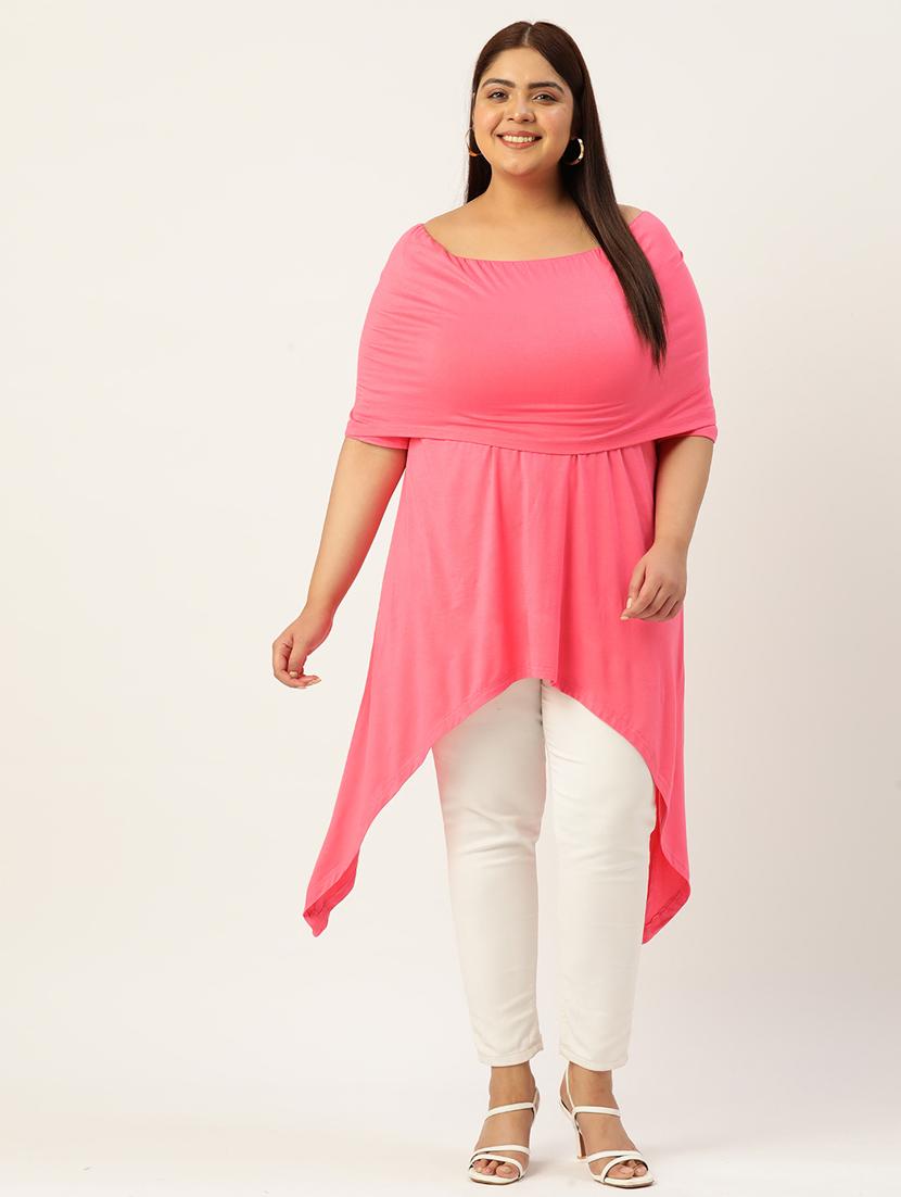 women's asymmetric off shoulder top - 19874942 - Zoom Image - 0