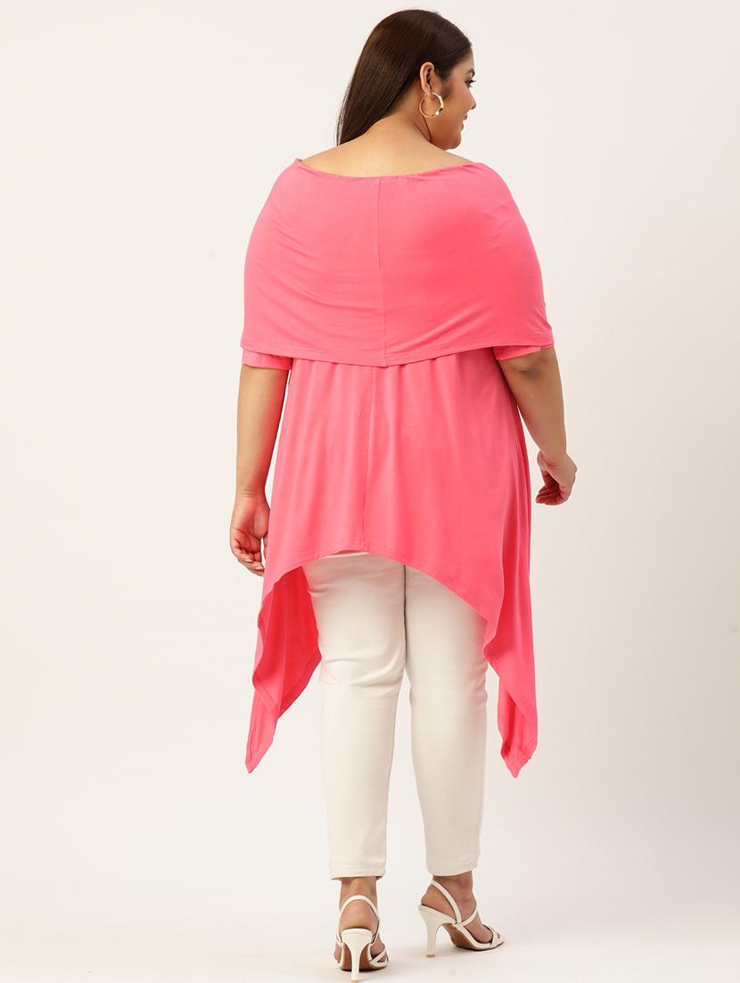 women's asymmetric off shoulder top - 19874942 - Standard Image - 3