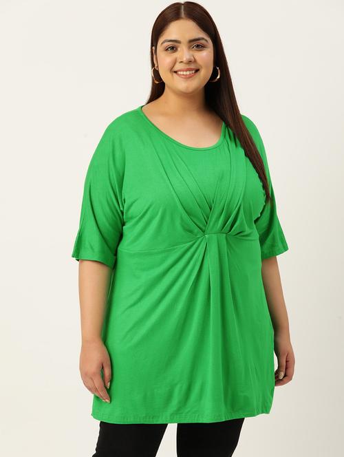 women's a line round neck top - 19874952 -  Standard Image - 0