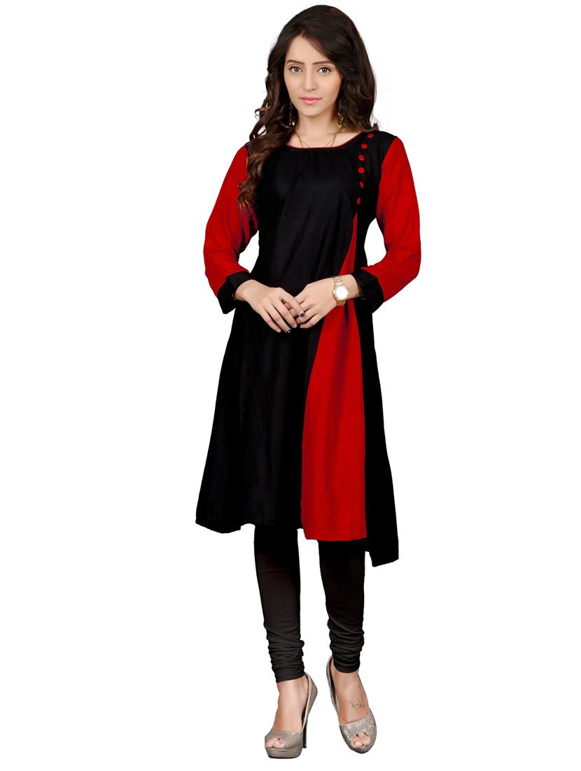 self design straight kurta - 19875250 - Zoom Image - 0