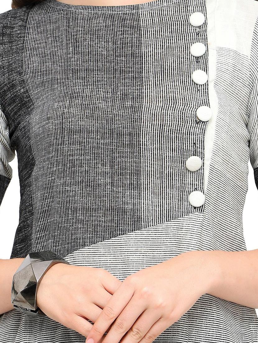 women cotton blend straight kurta - 19875305 - Standard Image - 3