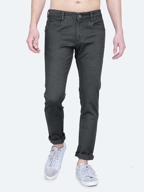 mens slim fit plain jeans - 19875839 -  Standard Image - 0