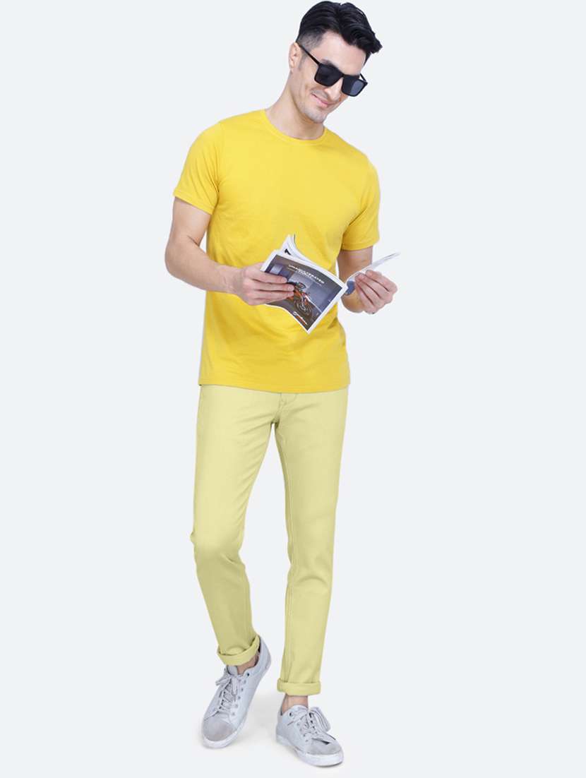 mens slim fit plain jeans - 19875840 -  Standard Image - 3