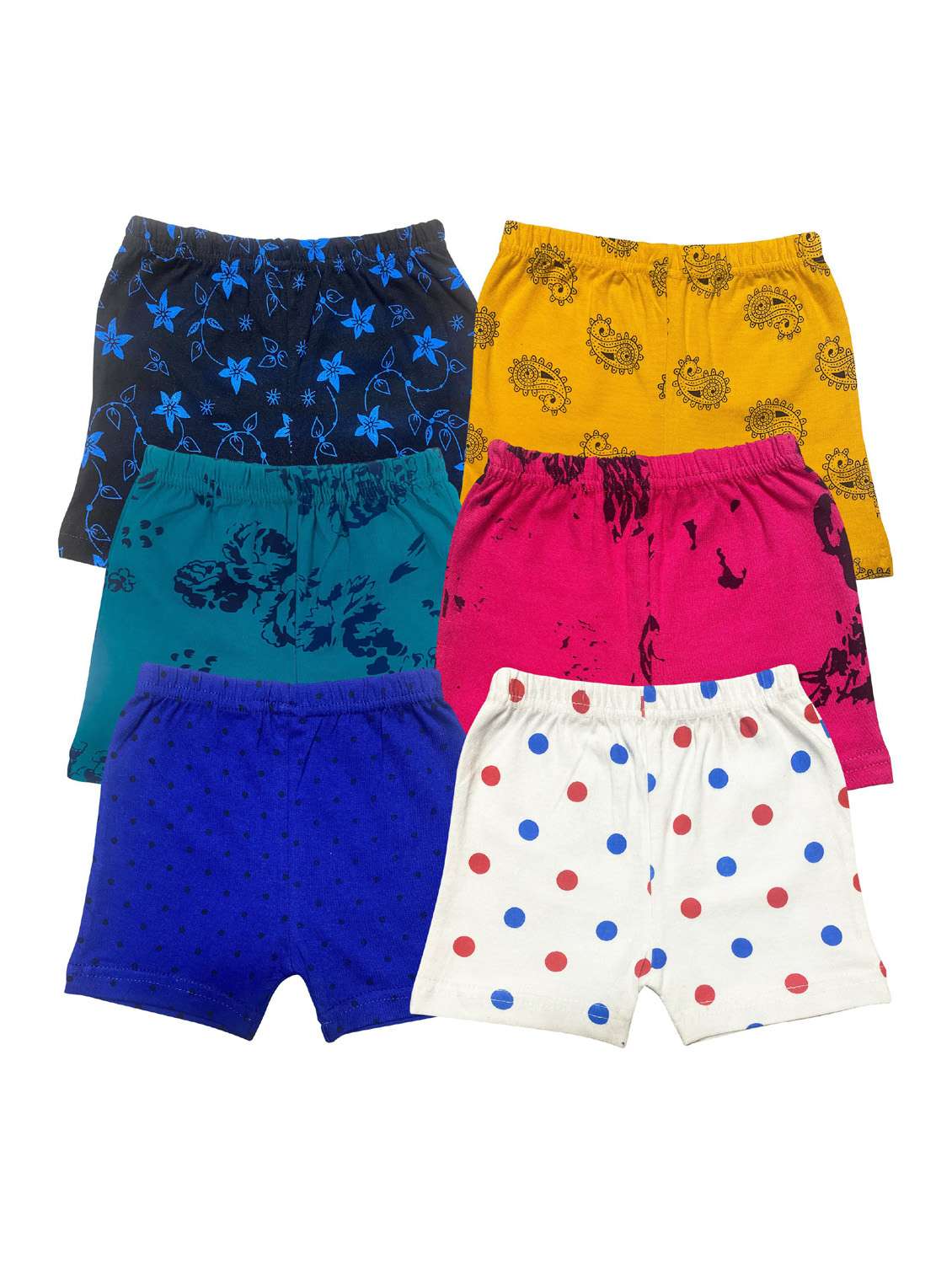 boys printed shorts combo