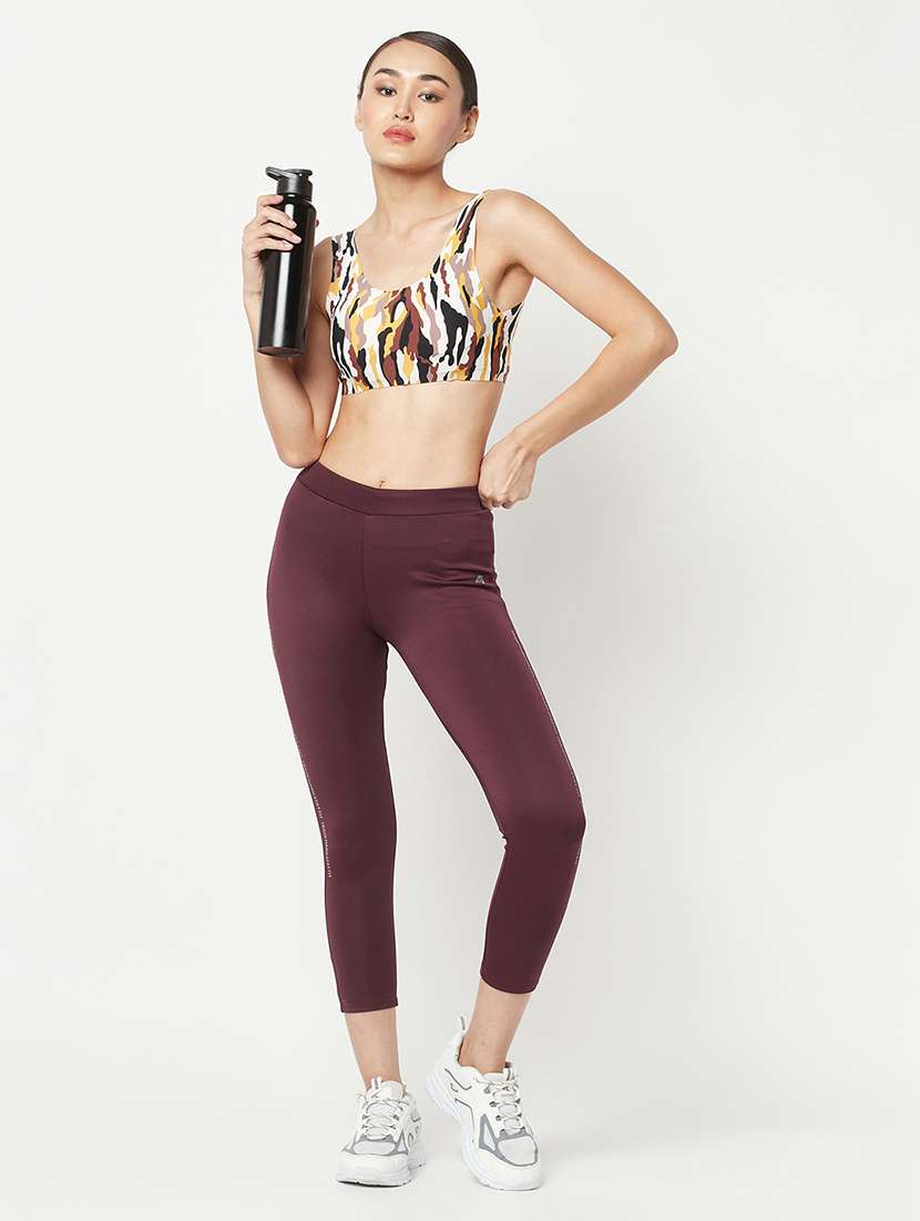 purple solid track pant - 19878243 -  Standard Image - 3