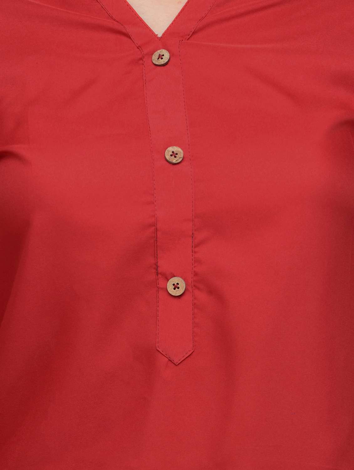 women's straight mandarin neck top - 19878412 -  Standard Image - 5