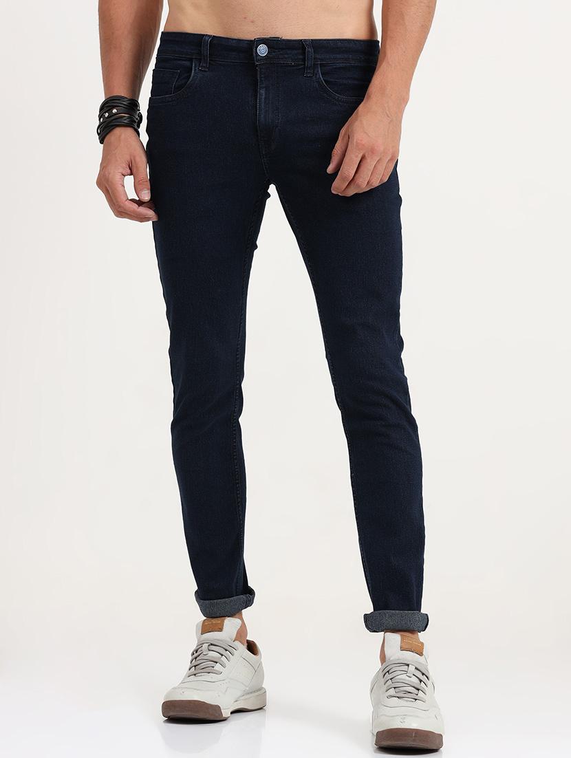 mens slim fit plain jeans - 19878623 - Zoom Image - 0