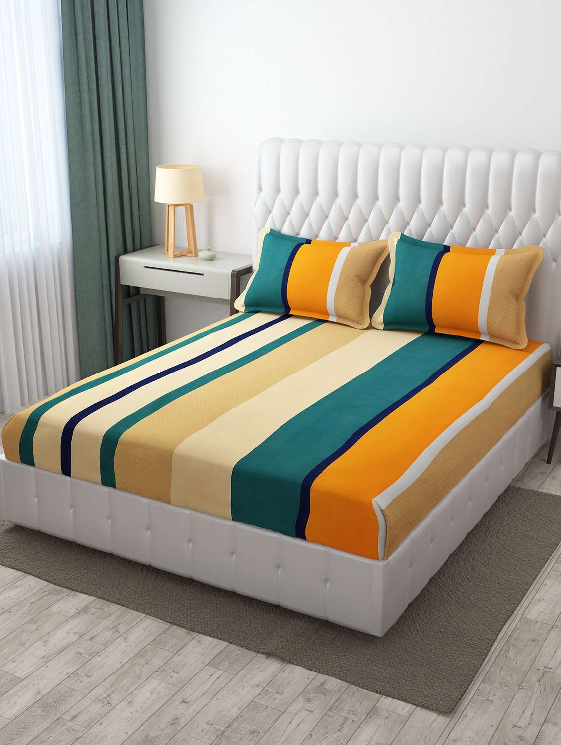 multitex printed bedsheet set